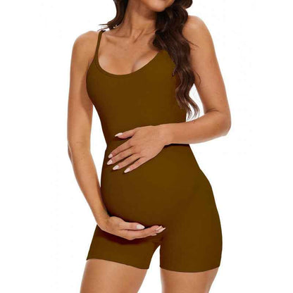 Mae's Maternity Tank Bodysuit | Maternity Clothing, bump friendly bodysuit - view 7 | TG Clothing Co. LLC