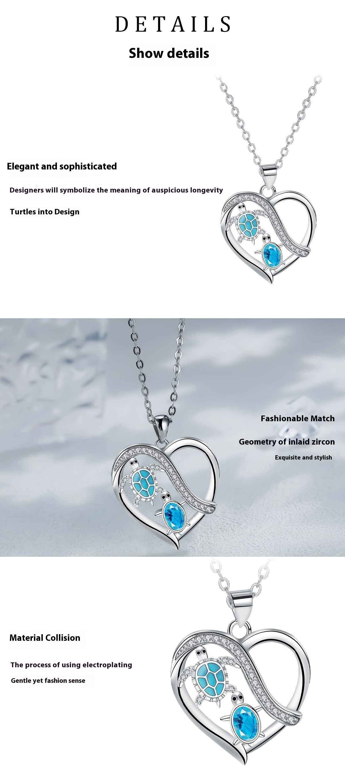 Litturtle's Love Necklace — Image 5 | TG Clothing Co. LLC