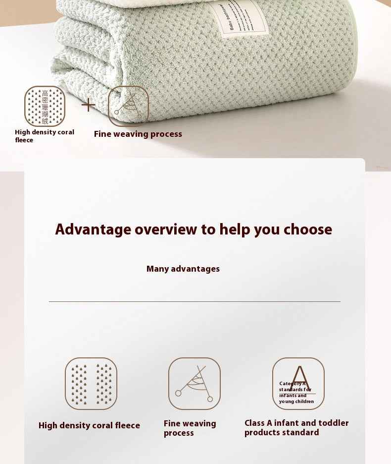 Vivi's Thickened Soft Baby Bath Towel — Image 3 | TG Clothing Co. LLC