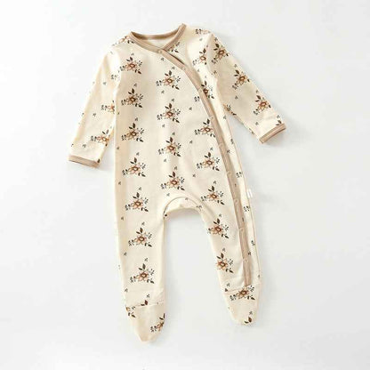 Solène's Foot Cover Bodysuit | Baby Bodysuit, baby bodysuit with feet - view 4 | TG Clothing Co. LLC