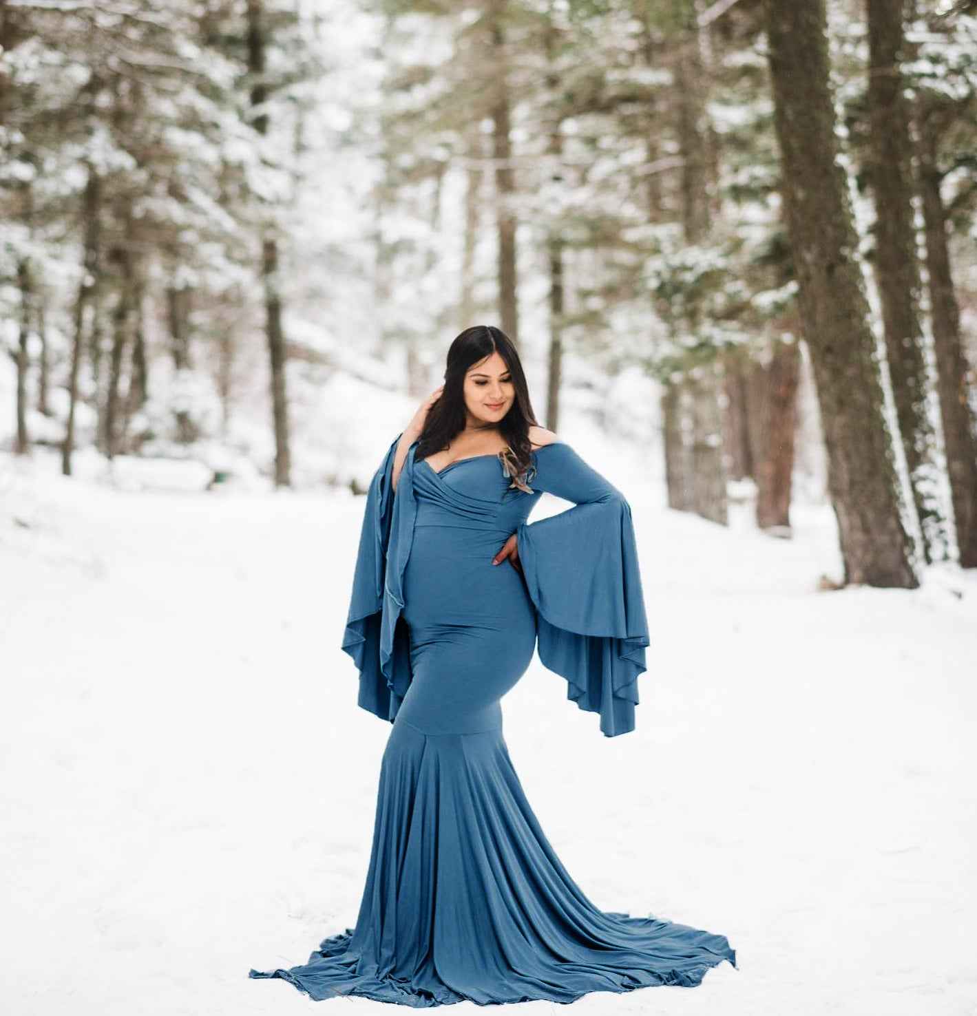 Ariana's Maternity Gown — Image 4 | TG Clothing Co. LLC