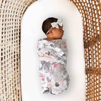 Winslow's Newborn Swaddle Set | Baby Bedding, baby beanie swaddle set - view 4 | TG Clothing Co. LLC