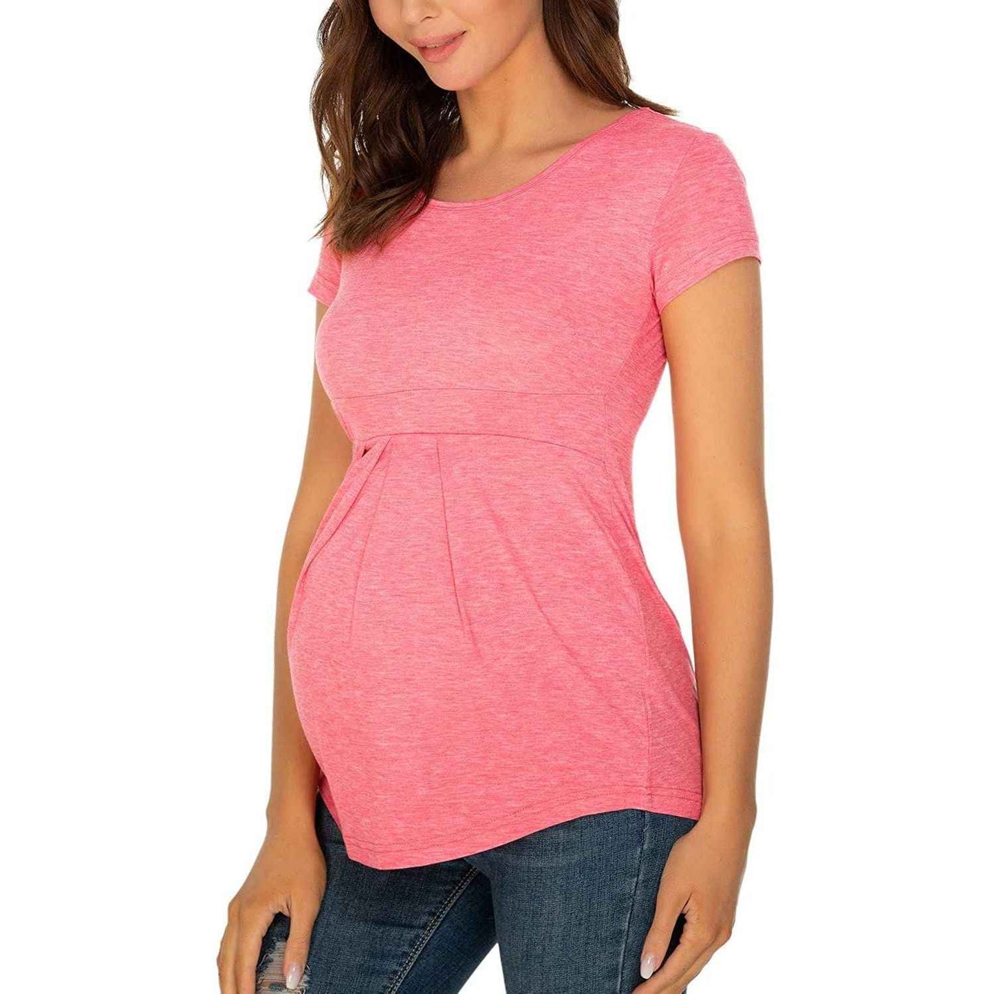 Zuri's Print Maternity Tee — Image 8 | TG Clothing Co. LLC