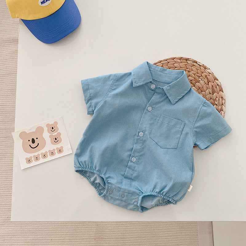 Oleander's Gentleman Romper — Image 1 | TG Clothing Co. LLC