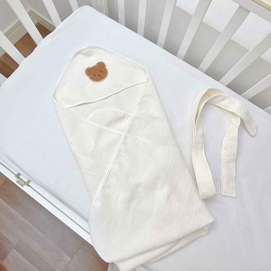 Teddy's Bear Swaddle Blanket