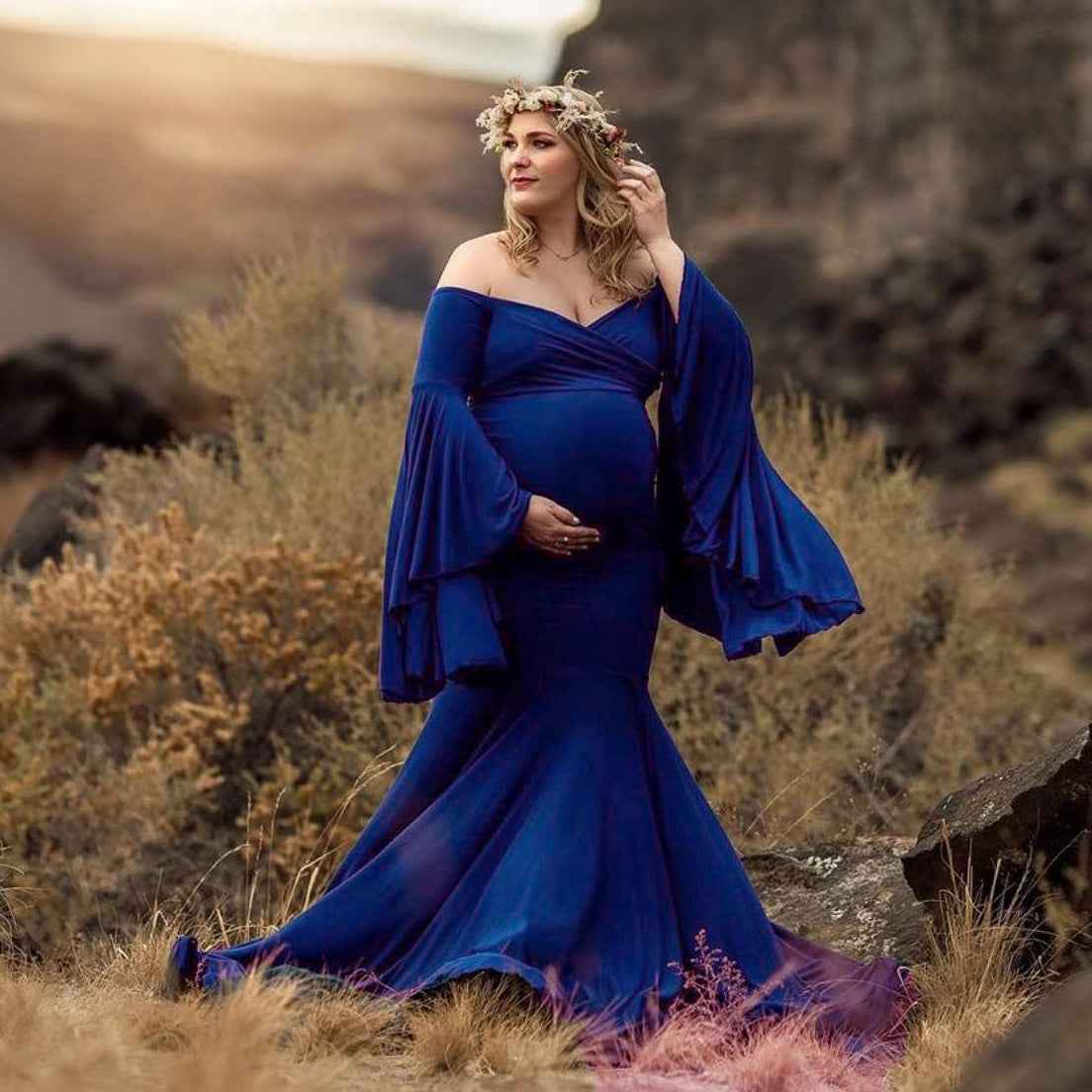 Ariana's Maternity Gown — Image 3 | TG Clothing Co. LLC