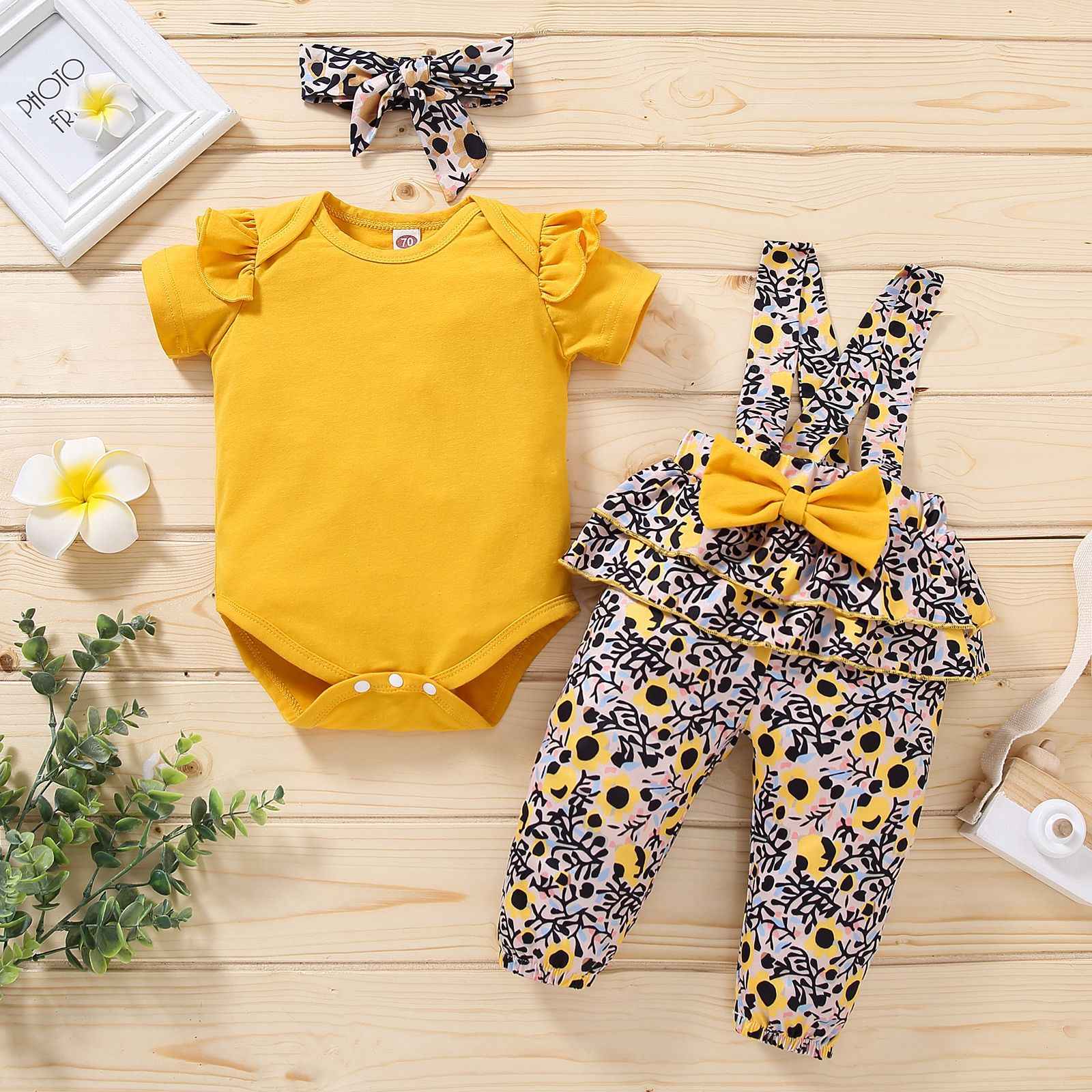 Calla's Floral Bow Set — Image 3 | TG Clothing Co. LLC
