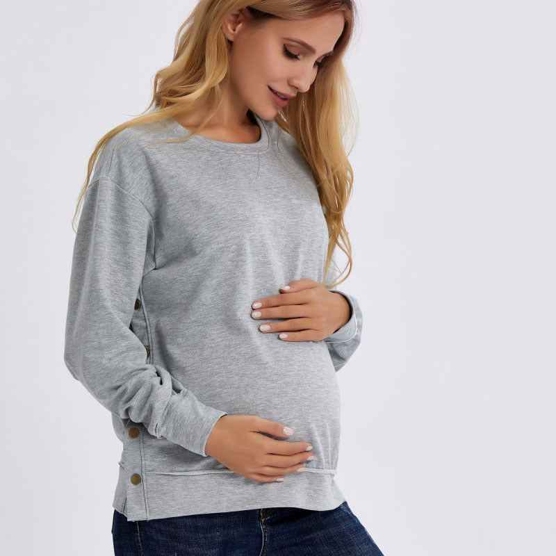 Brynn's Loose Maternity Sweater — Image 1 | TG Clothing Co. LLC
